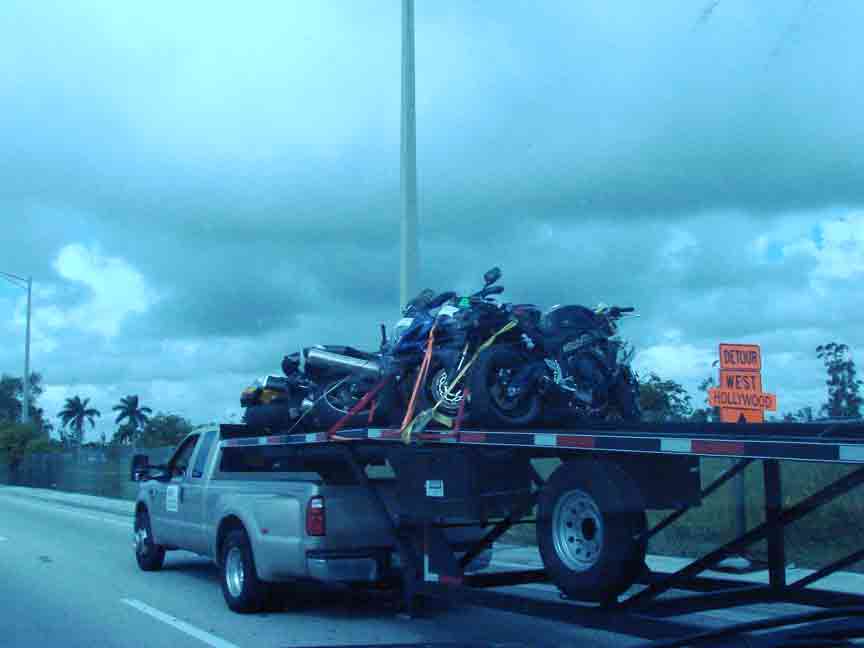 open motorcycle shipping